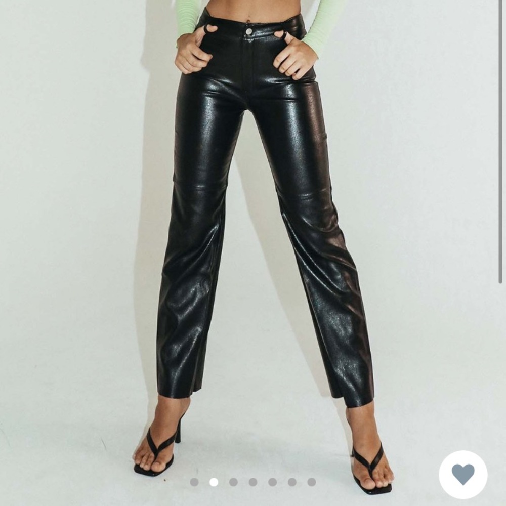 Princess Polly Macey leather pants